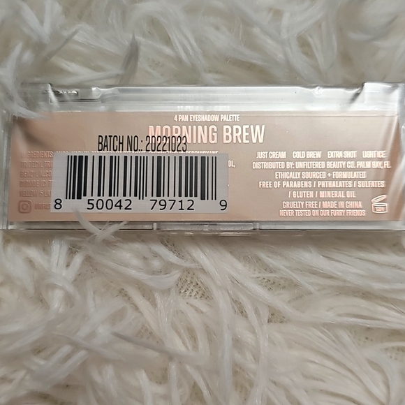Wake Up Call Eyeshadow 4 Pan Palette Morning Brew Clean Beauty Cosmetics - Picture 2 of 3